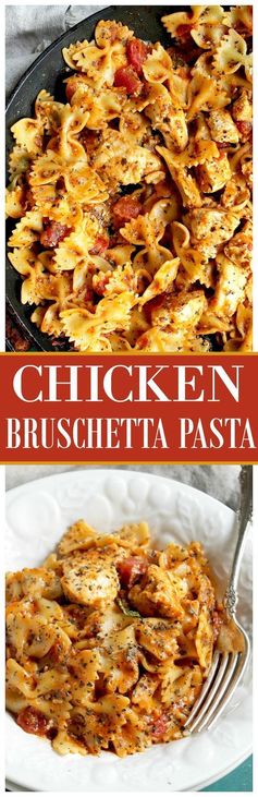 Chicken Bruschetta Pasta