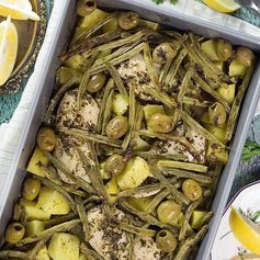 Chicken Potato Green Bean Bake