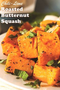 Chili Lime Roasted Butternut Squash