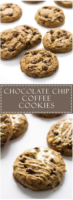 Chocolate Chip Coffee Cookies