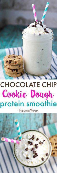 Chocolate Chip Cookie Dough Protein Smoothie