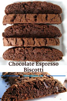 Chocolate Espresso Biscotti