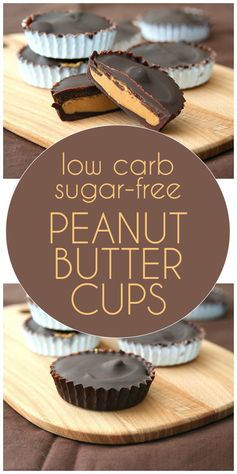 Chocolate Peanut Butter Cups – Low Carb and Gluten-Free