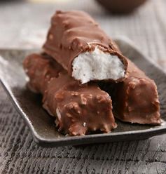 Coconut Chcocolate Bars: one of the easiest low carb snacks