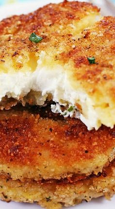 Cream Cheese Stuffed Potato Pancakes