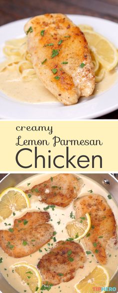 Creamy Lemon Parmesan Chicken