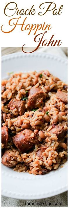 Crock Pot Hoppin John