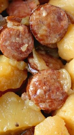 Crockpot Sausage & Potatoes