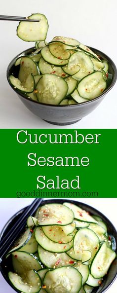 Cucumber Sesame Salad