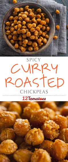 Curried Roasted Chickpeas