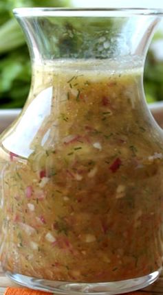 Dill & Red Onion Salad Dressing