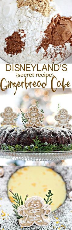 Disneyland's Gingerbread Cake