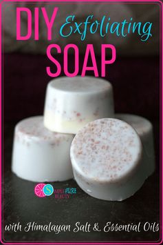 DIY Himalayan Salt Exfoliating Soap