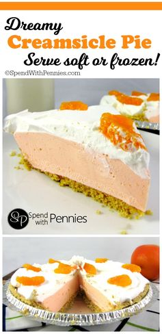 Dreamy Creamsicle Pie