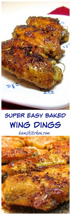 Easy Baked Wing Dings