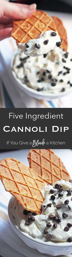 Easy Cannoli Dip