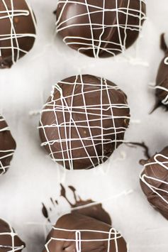 Edible Cookie Dough Truffles