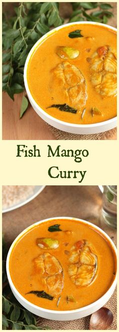 Fish mango curry