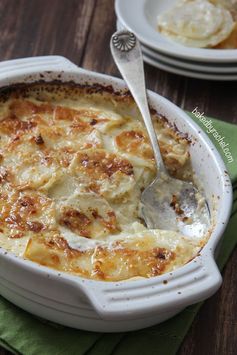 Four Cheese Garlic Scalloped Potatoes