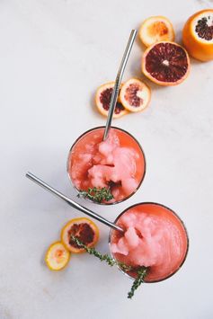 Frozen Blood Orange Negroni