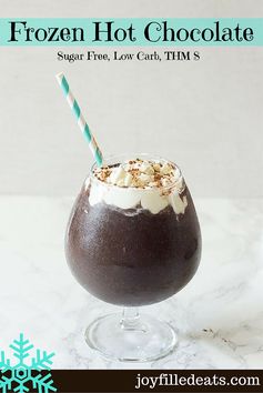 Frozen Hot Chocolate – Low Carb & Sugar Free