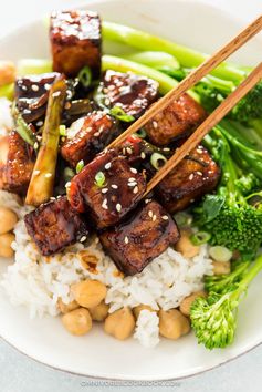 General Tso Tofu (Crispy Tofu without Deep Frying