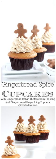 Gingerbread Spiced Cupcakes