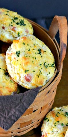 Ham and Cheese Biscuits