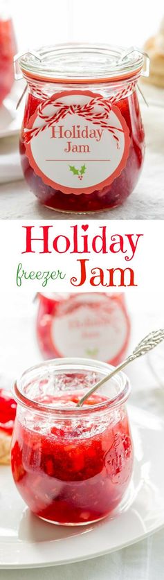 Holiday Freezer Jam