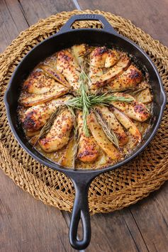 Honey-Mustard & Rosemary Chicken