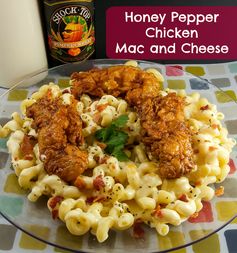 Honey Pepper Chicken Mac and Cheese