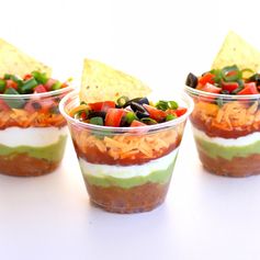 Individual Seven-Layer Dips