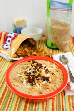 Instant Pot Jalapeno Popper Chicken Chili