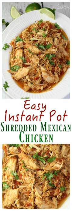 Instant Pot Shredded Mexican Chicken