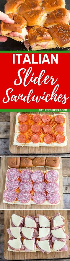 Italian Slider Sandwiches