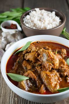 Kerala Style Chicken Curry - without coconut (Nadan kozhi curry