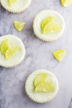 Key Lime Greek Yogurt Cheesecakes