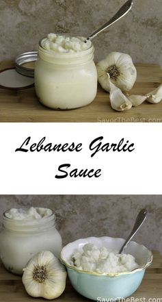 Lebanese Garlic Sauce