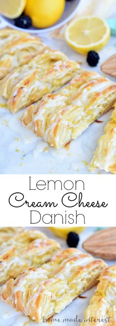 Lemon Cream Cheese Danish