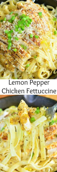 Lemon Pepper Chicken Fettuccine