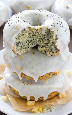 Lemon Poppy Seed Donuts