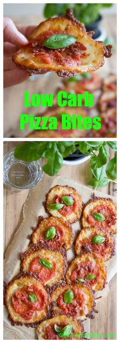 Low Carb Pizza Bites