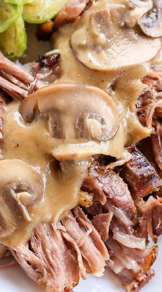 Low Carb (Pressure Cooker Pork Roast with Cauliflower Gravy