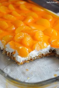 Mandarin Orange Pretzel Dessert