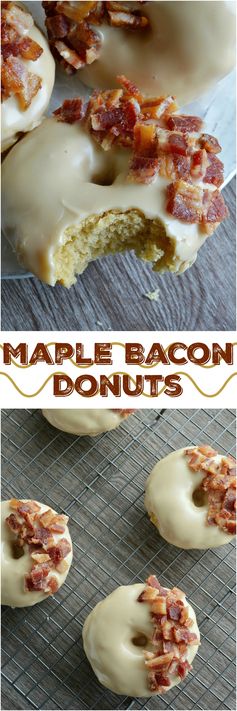 Maple Bacon Donuts