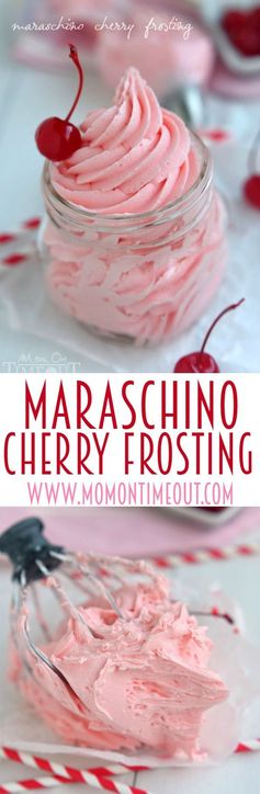 Maraschino Cherry Frosting