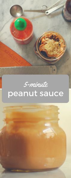 My Go-To Peanut Sauce