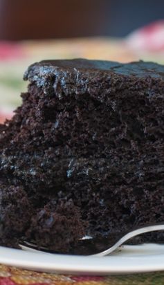 Nanny’s Black Midnight Cake