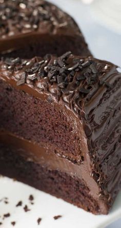 Old Fashioned Chocolate Buttermilk Cake