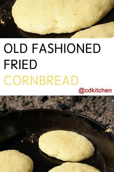 Old Fashioned Fried Cornbread